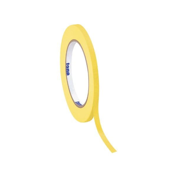 Tape Logic 1/4'' x 60 yds. Yellow Tape Logic Masking Tape, 144PK BUY00012526 - main